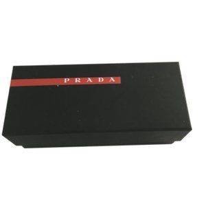 Prada Travel Box Empty Black & Red SKU 000335-1